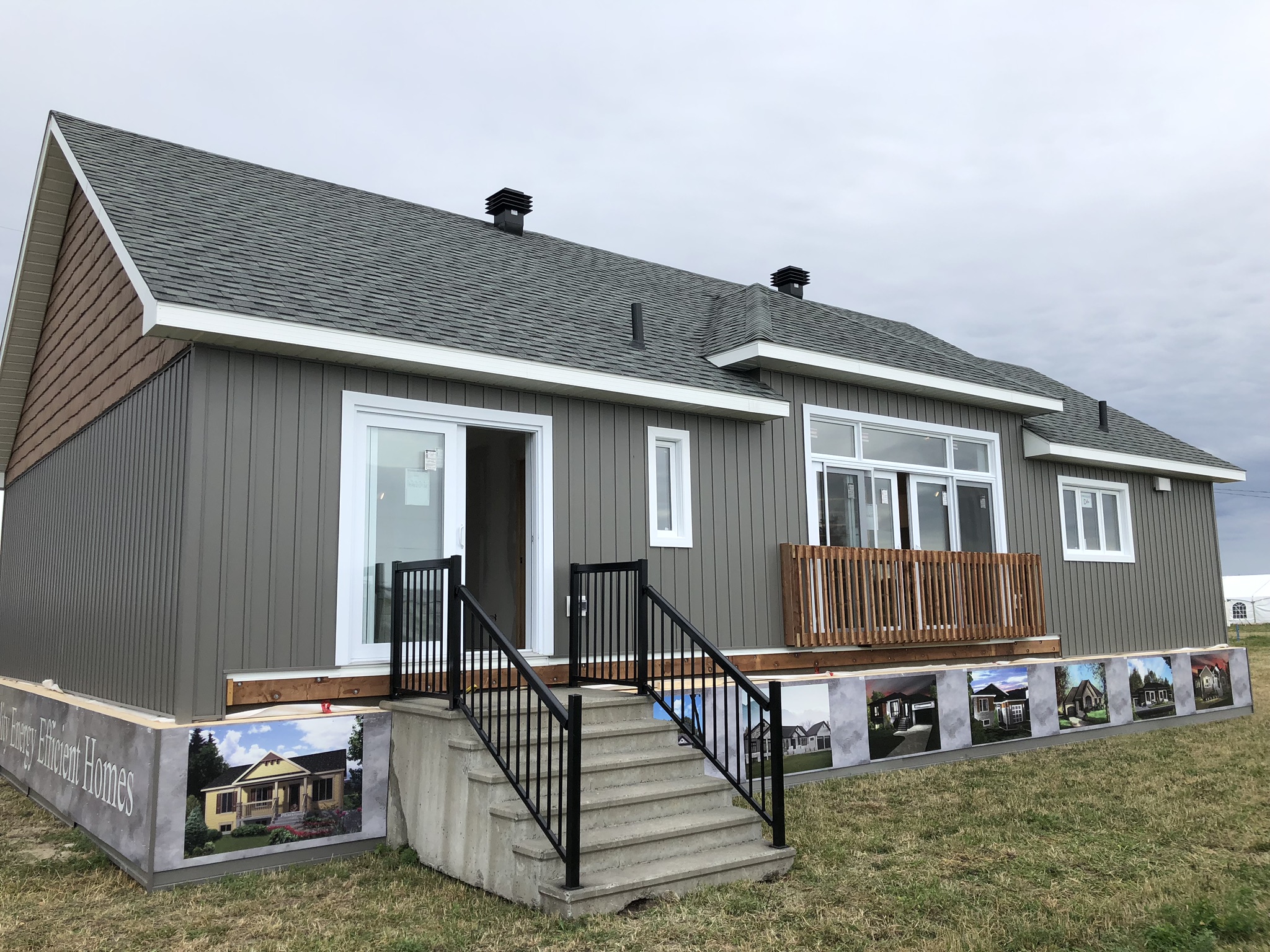 Prefabricated Home Model French River Maisons Champoux